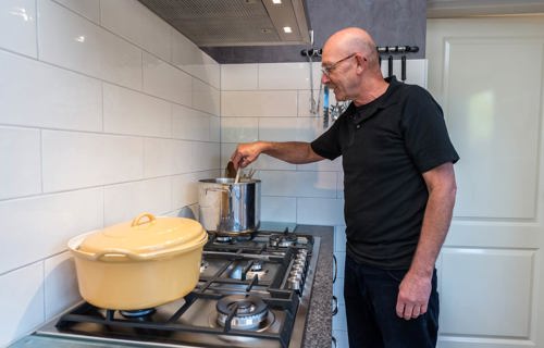 Keuken Stad aan 't Haringvliet met 6 pits kookplaat